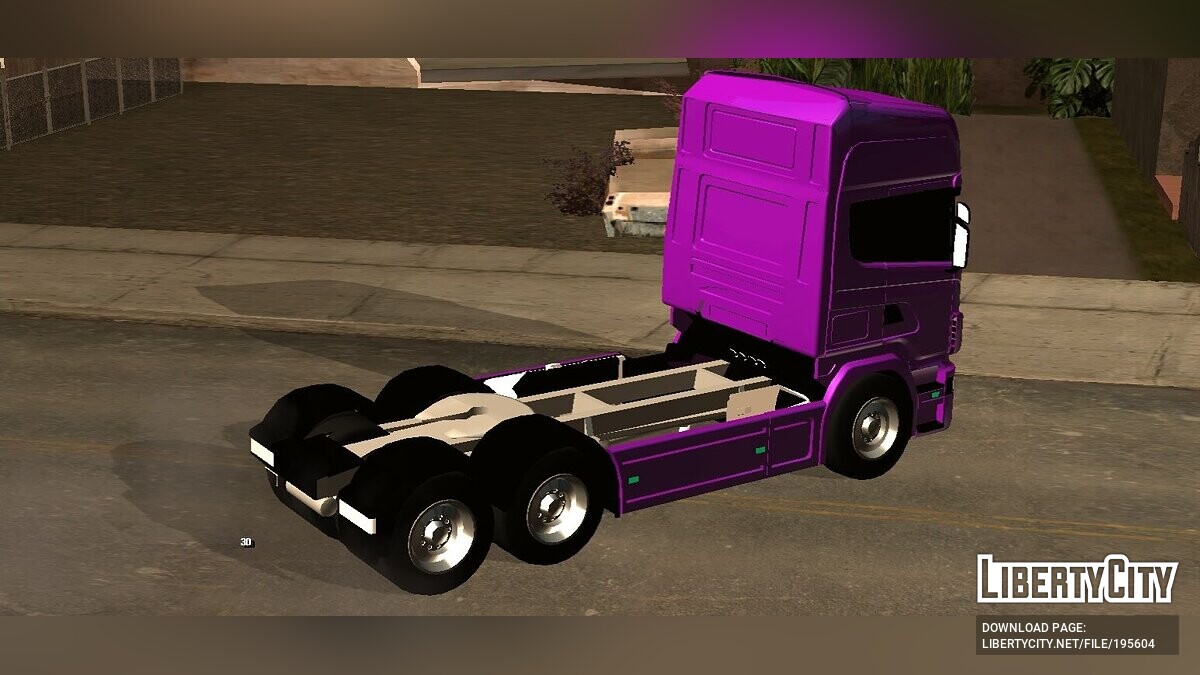 Скачать Scania (только DFF) для GTA San Andreas (iOS, Android)