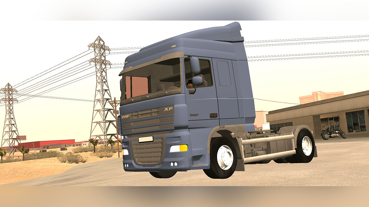 Скачать DAF XF 95 (только DFF) для GTA San Andreas (iOS, Android)