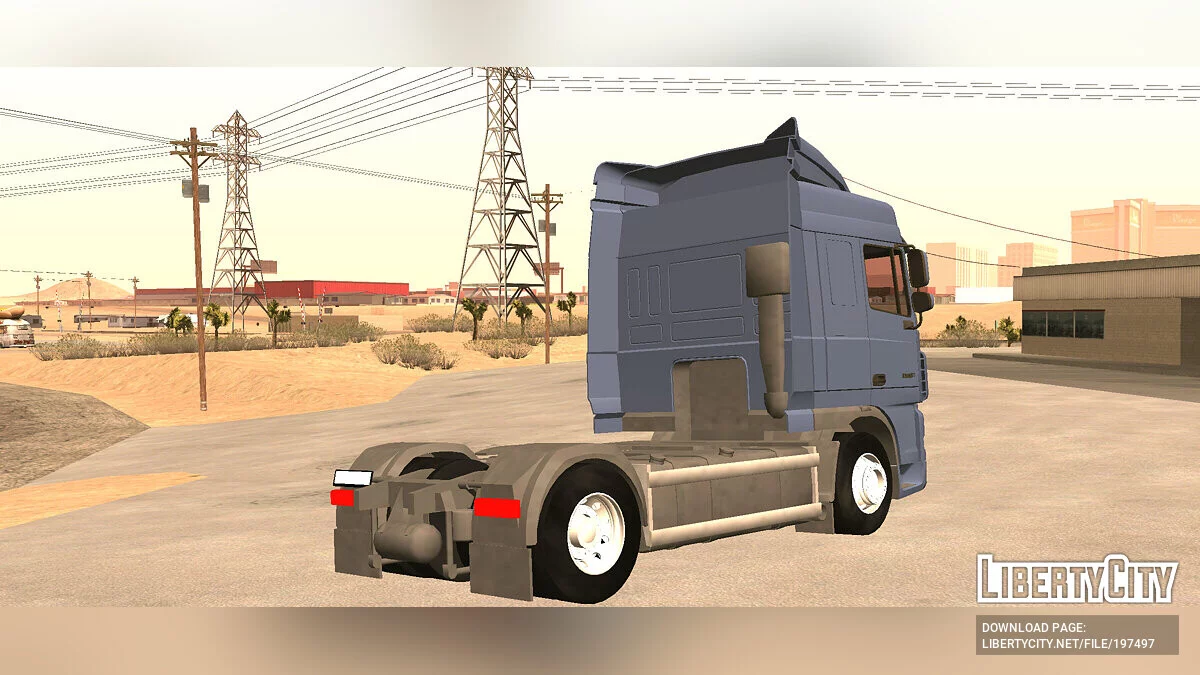 DAF XF 95 (только DFF) / GTA San Andreas (iOS, Android)