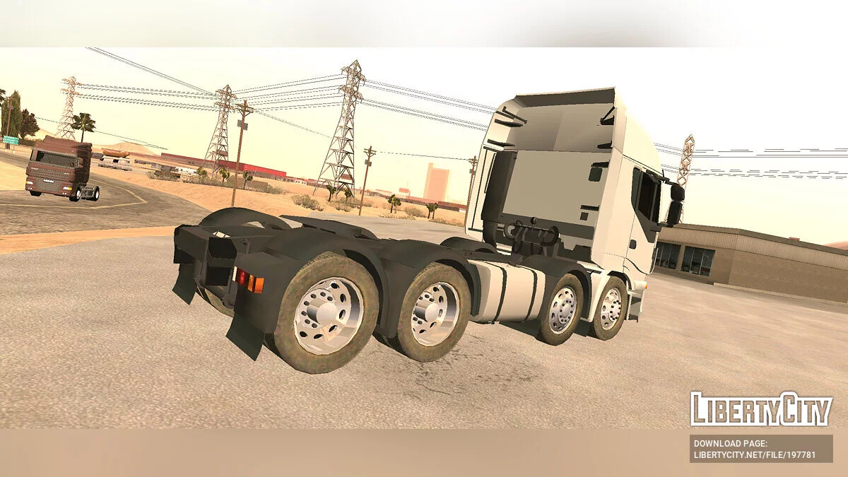 Iveco Stralis Hi-Way 8x4 (только DFF) / GTA San Andreas (iOS, Android)