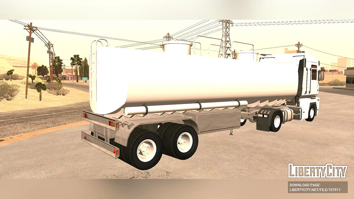 Прицеп-бензовоз / GTA San Andreas (iOS, Android)