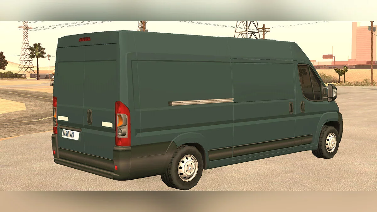 Peugeot Boxer (только DFF) / GTA San Andreas (iOS, Android)