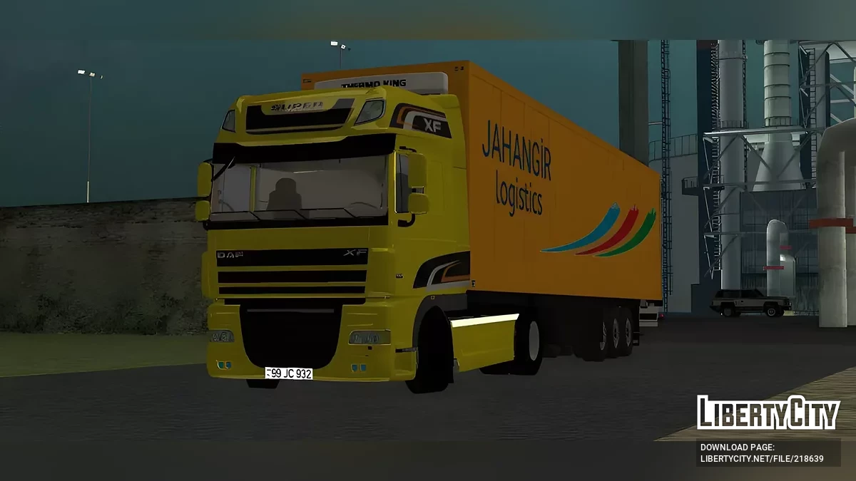 DAF XF + прицеп / GTA San Andreas (iOS, Android)