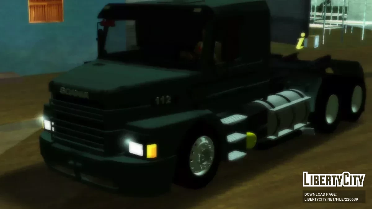 Scania 112 (только DFF) / GTA San Andreas (iOS, Android)