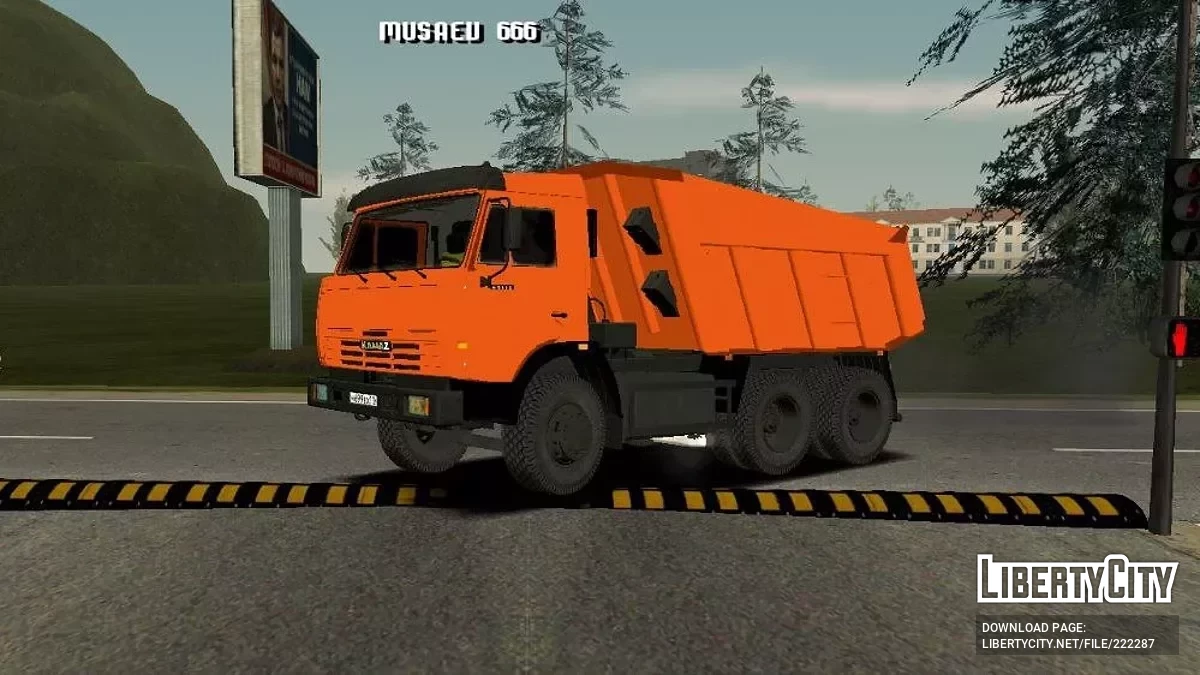 КамАЗ 65115 / GTA San Andreas (iOS, Android)