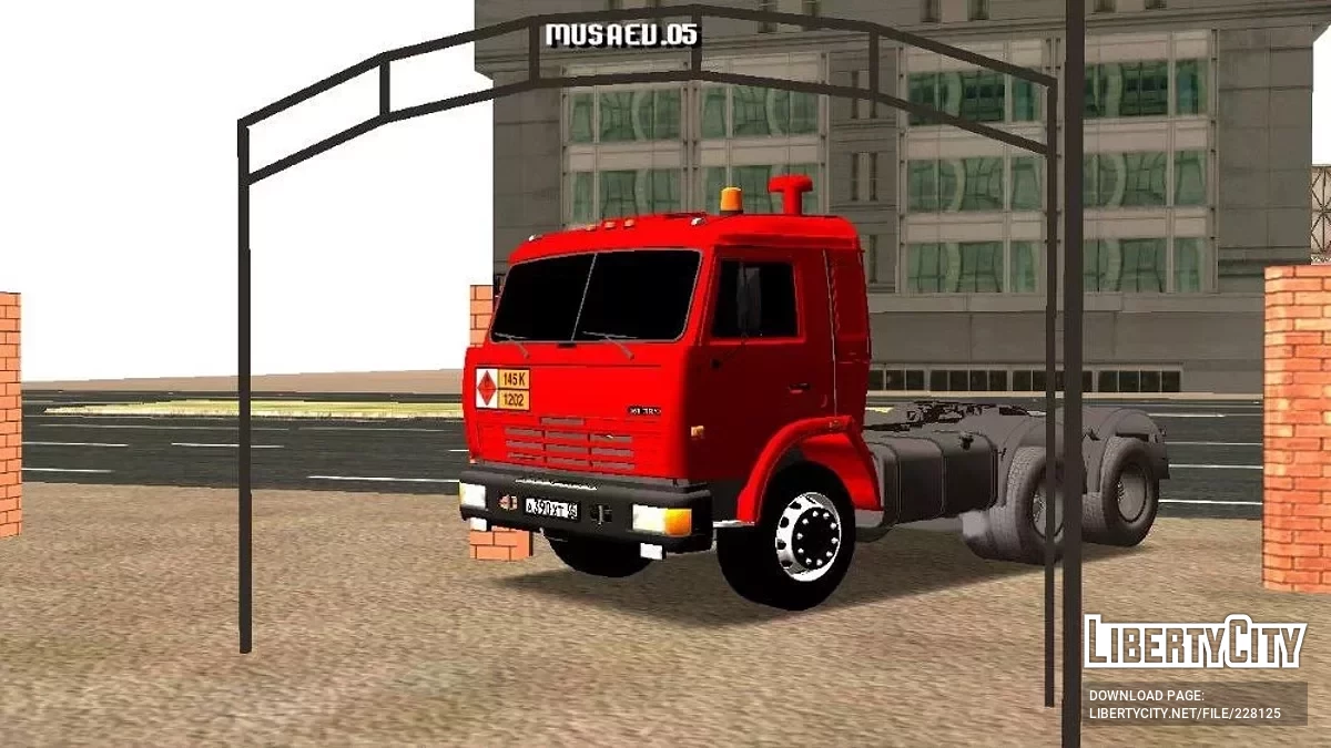 КАМАЗ-54115 / GTA San Andreas (iOS, Android)