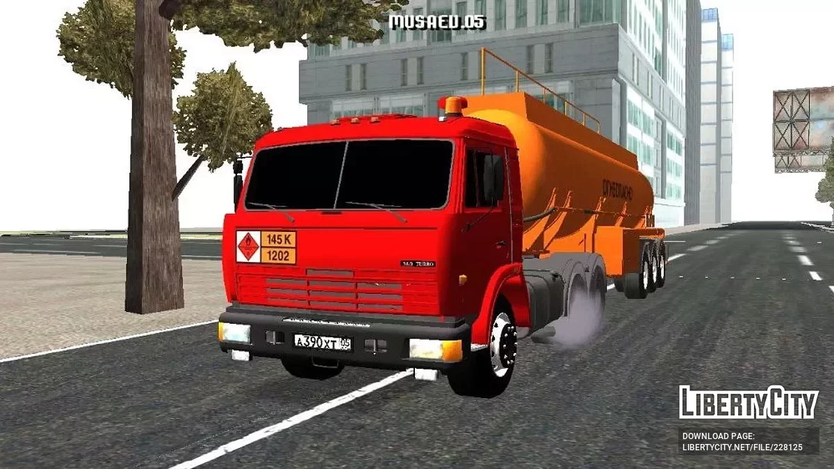 КАМАЗ-54115 / GTA San Andreas (iOS, Android)