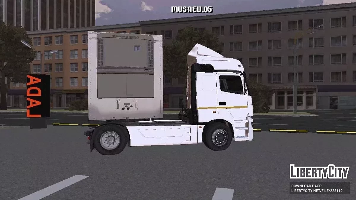 КамАЗ-5490 NEO / GTA San Andreas (iOS, Android)