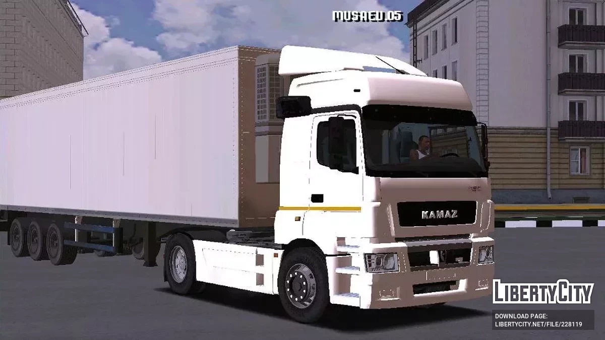 КамАЗ-5490 NEO / GTA San Andreas (iOS, Android)