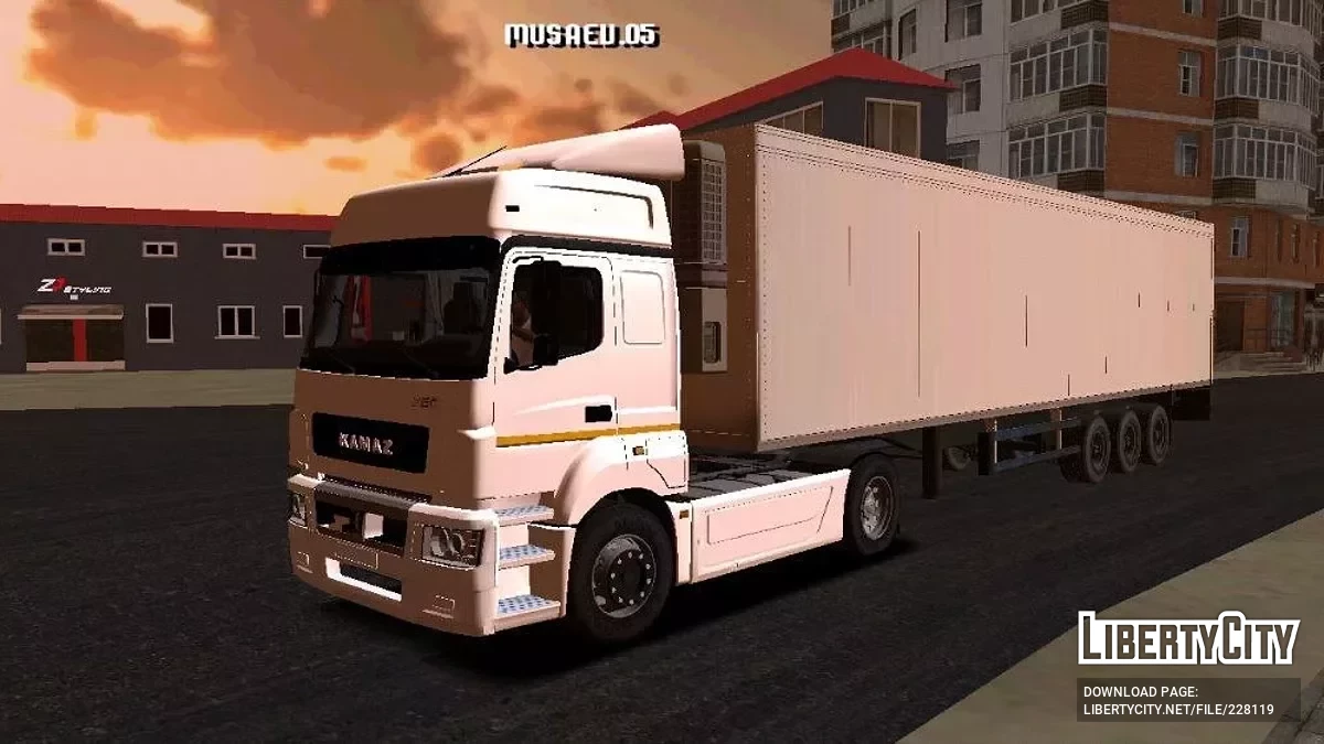 КамАЗ-5490 NEO / GTA San Andreas (iOS, Android)