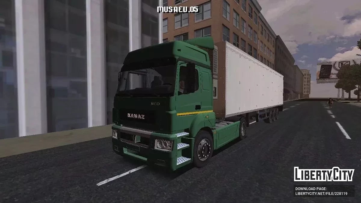 КамАЗ-5490 NEO / GTA San Andreas (iOS, Android)