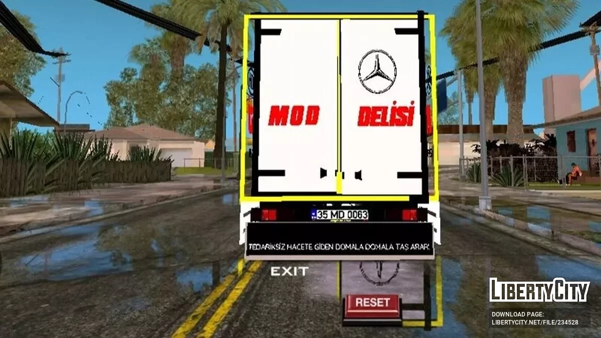 2005 Ford Transit Tuning (Turkish Box Truck) / GTA San Andreas (iOS, Android)