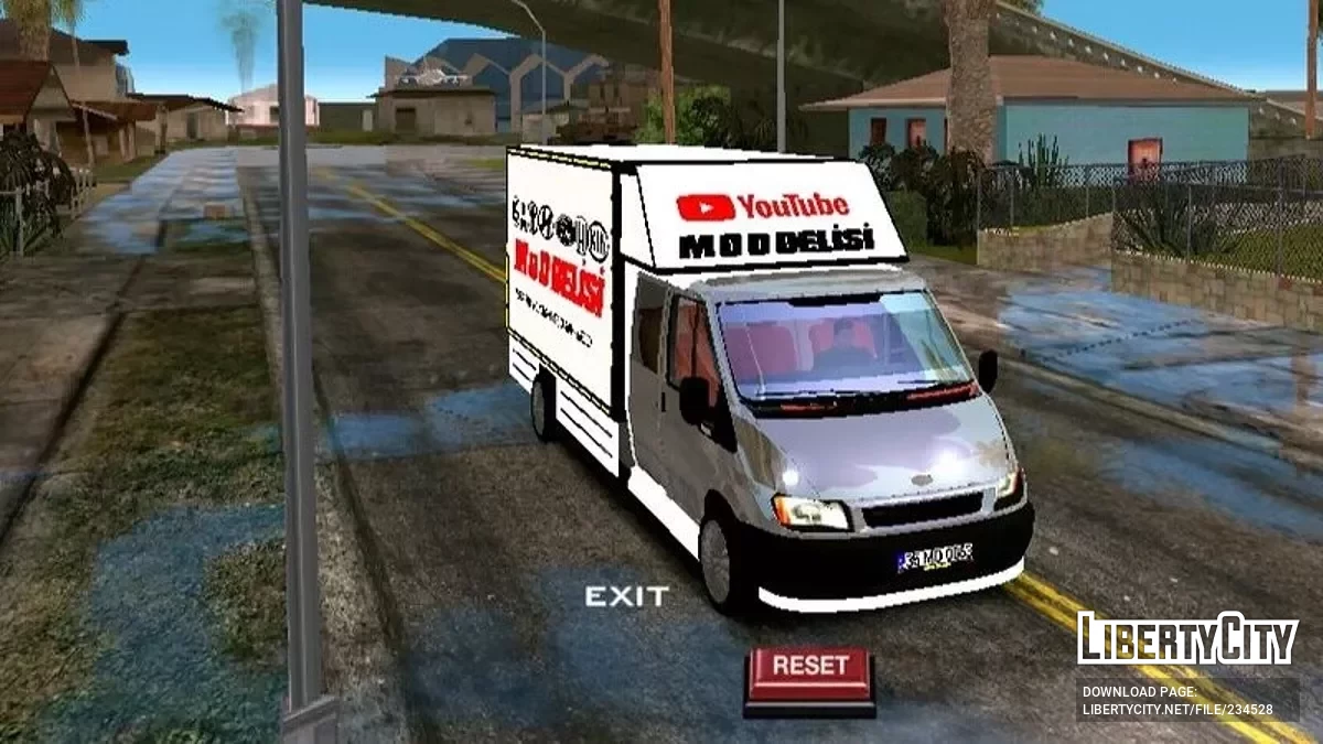 2005 Ford Transit Tuning (Turkish Box Truck) / GTA San Andreas (iOS, Android)