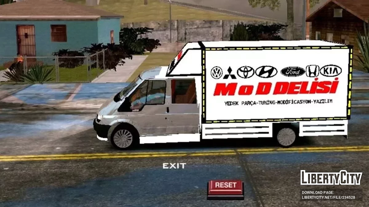 2005 Ford Transit Tuning (Turkish Box Truck) / GTA San Andreas (iOS, Android)