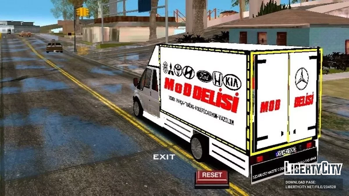 2005 Ford Transit Tuning (Turkish Box Truck) / GTA San Andreas (iOS, Android)