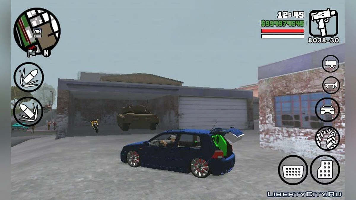 Volkswagen Golf / GTA San Andreas (iOS, Android)