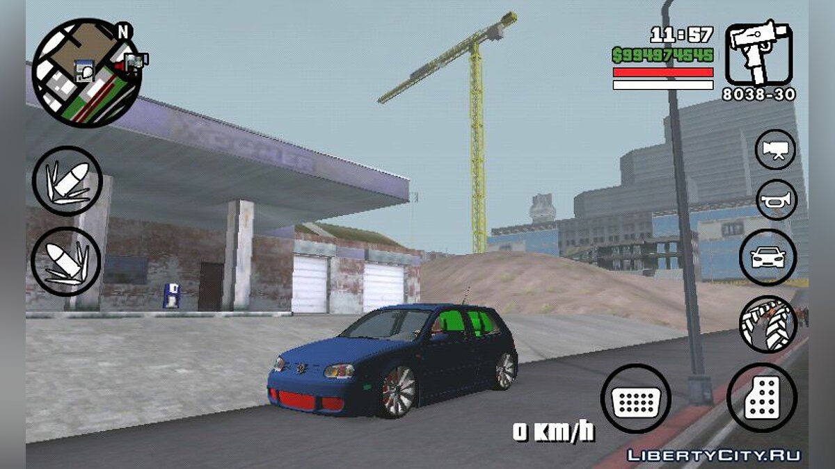 Скачать Volkswagen Golf для GTA San Andreas (iOS, Android)