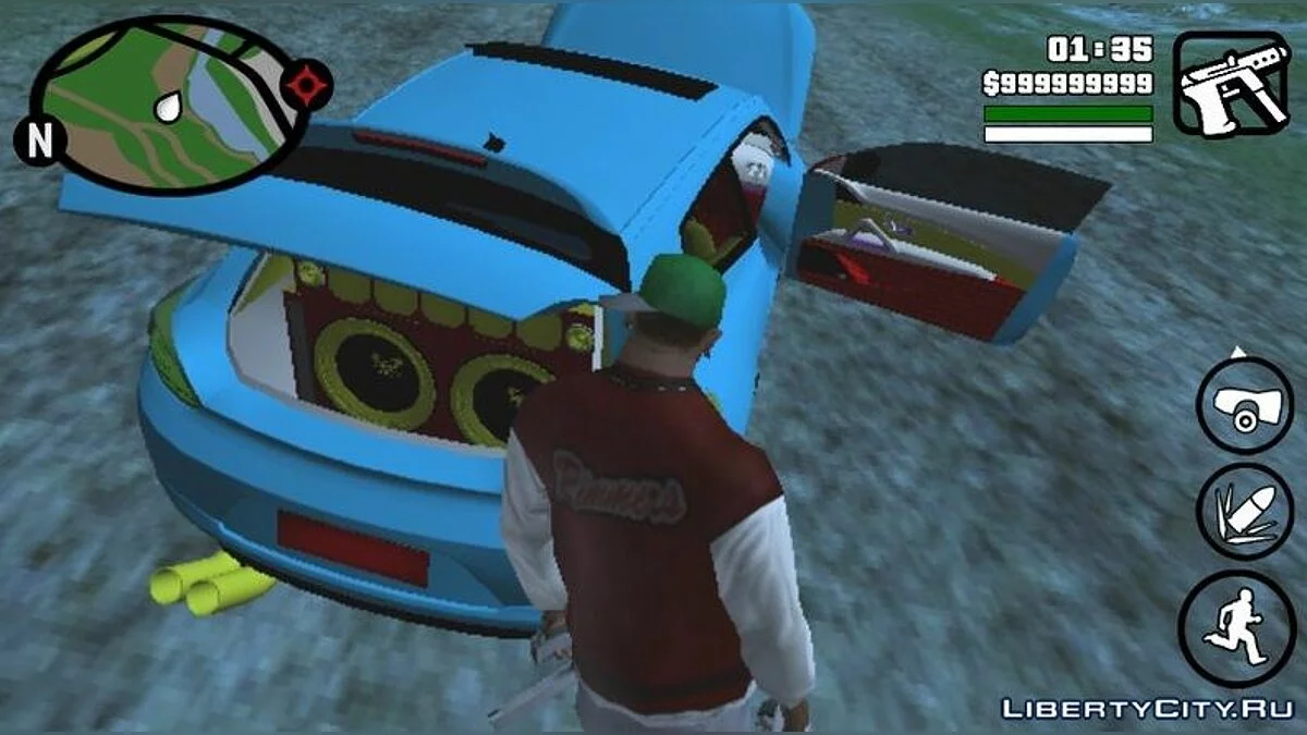 Volkswagen Scirrocco (только DFF) / GTA San Andreas (iOS, Android)