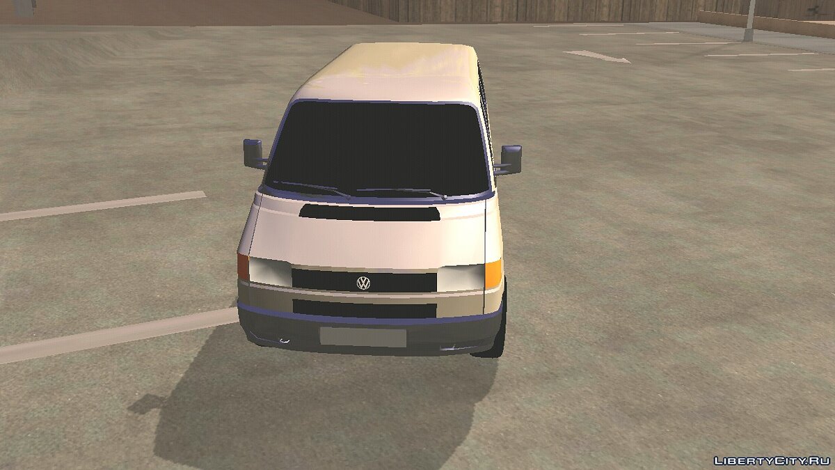 Volkswagen Transporter (только DFF) для GTA San Andreas (iOS, Android) - Картинка #3