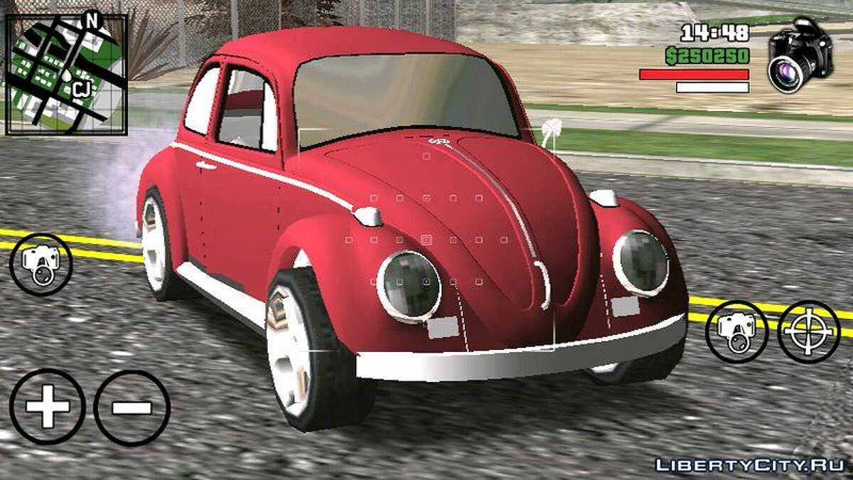 Volkswagen Vocho (только DFF) для GTA San Andreas (iOS, Android) - Картинка #1
