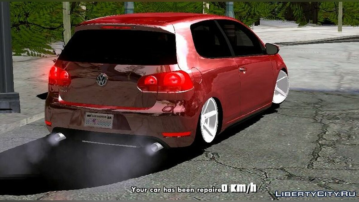 Volkswagen Golf GTI Edited (только DFF) для GTA San Andreas (iOS, Android) - Картинка #2