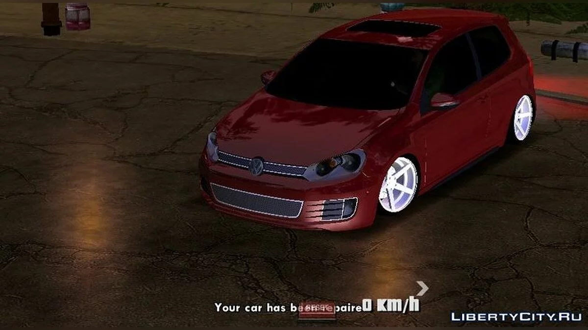 Volkswagen Golf GTI Edited (только DFF) / GTA San Andreas (iOS, Android)