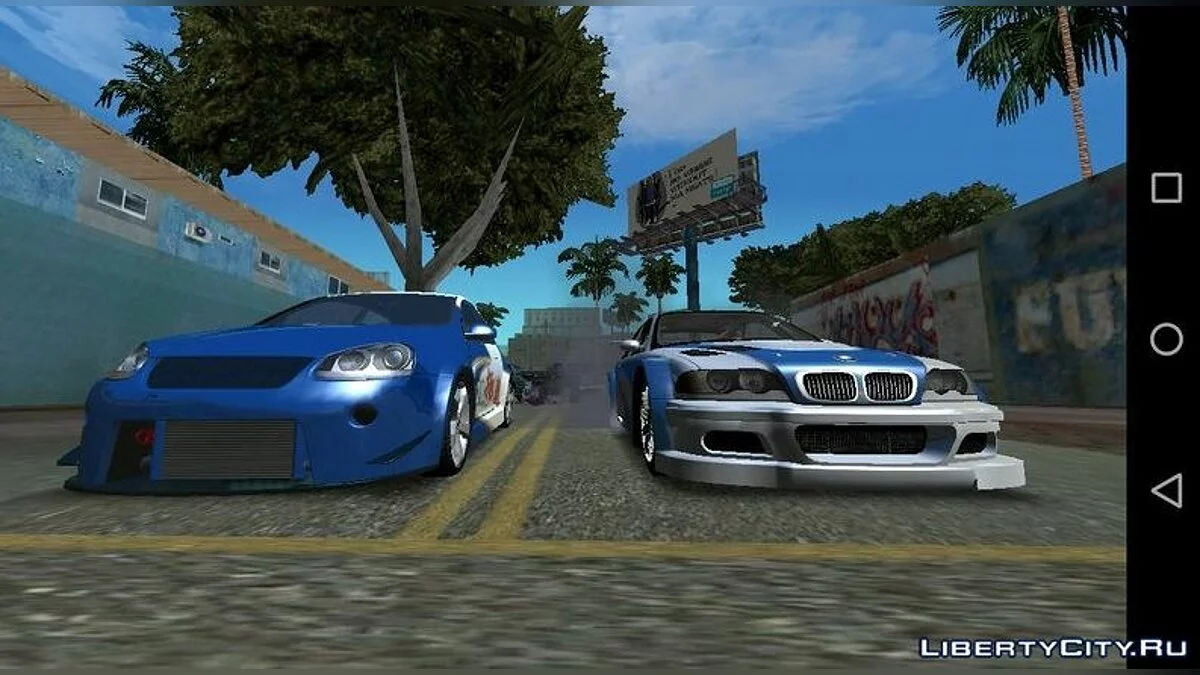 Volkswagen Golf GTI (Sonny - #15 Blacklist) / GTA San Andreas (iOS, Android)