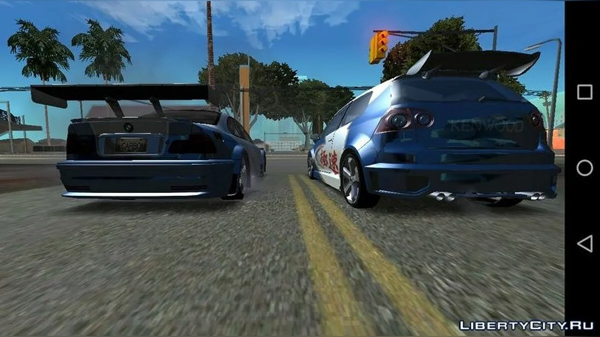 Volkswagen Golf GTI (Sonny - #15 Blacklist) / GTA San Andreas (iOS, Android)