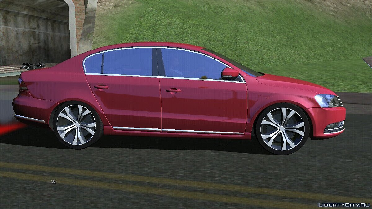 Volkswagen Passat 2015 (только DFF) для GTA San Andreas (iOS, Android) - Картинка #3