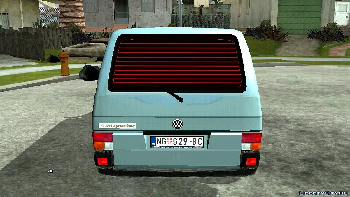 1999 Volkswagen Transporter Mk4 / GTA San Andreas (iOS, Android)