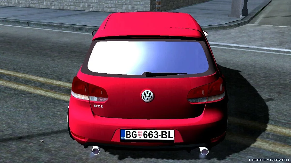 Volkswagen Golf MK6 / GTA San Andreas (iOS, Android)