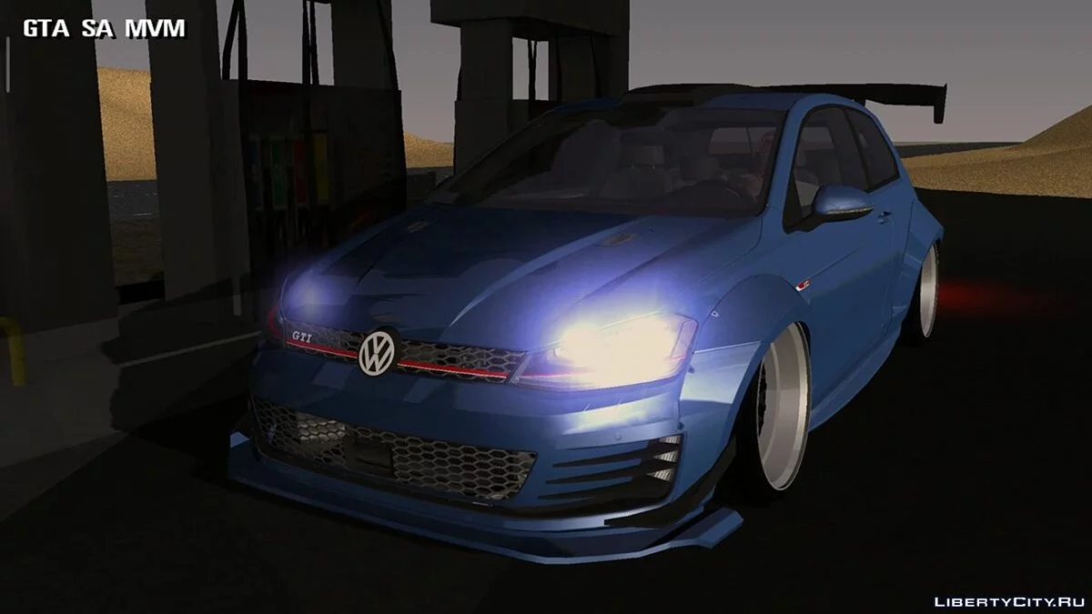Volkswagen Golf A7 WideBody / GTA San Andreas (iOS, Android)