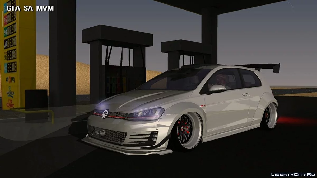 Volkswagen Golf A7 WideBody / GTA San Andreas (iOS, Android)
