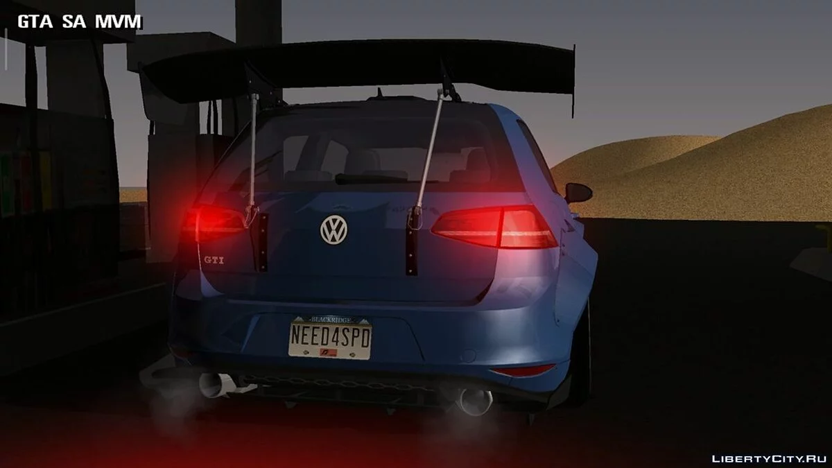 Volkswagen Golf A7 WideBody / GTA San Andreas (iOS, Android)