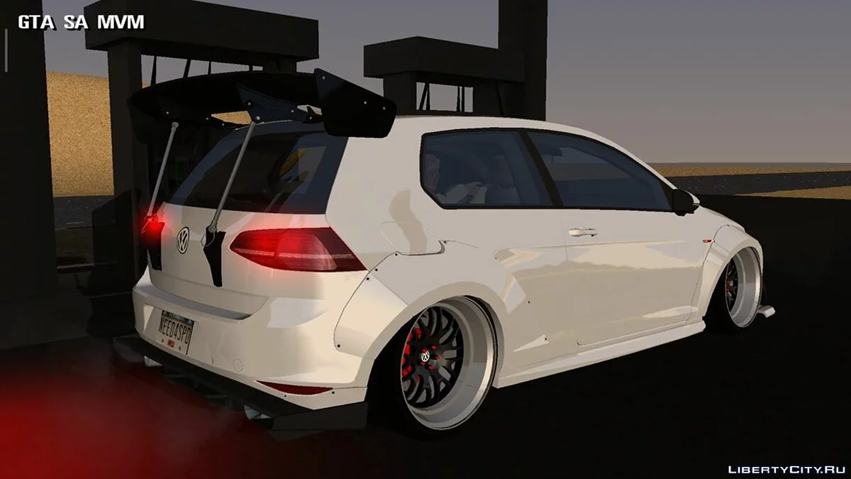Volkswagen Golf A7 WideBody / GTA San Andreas (iOS, Android)