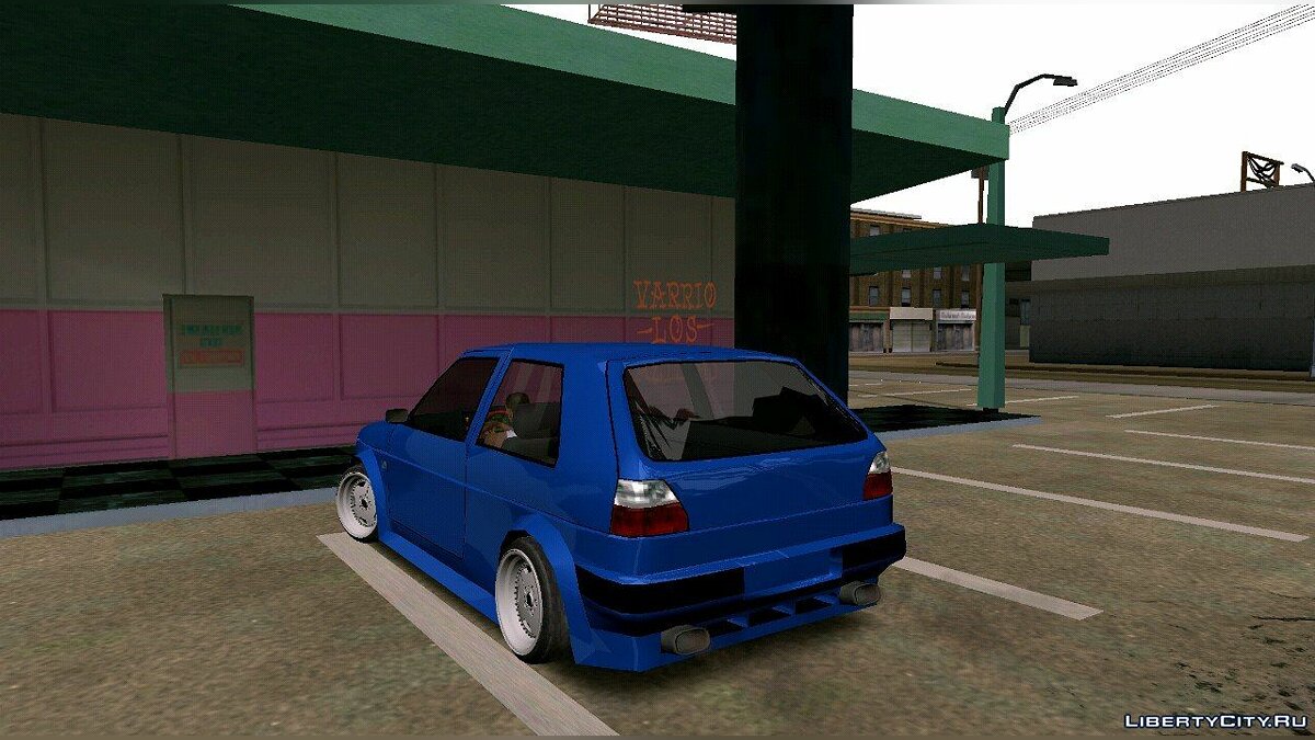 Скачать Volkswagen Golf (только DFF) для GTA San Andreas (iOS, Android)