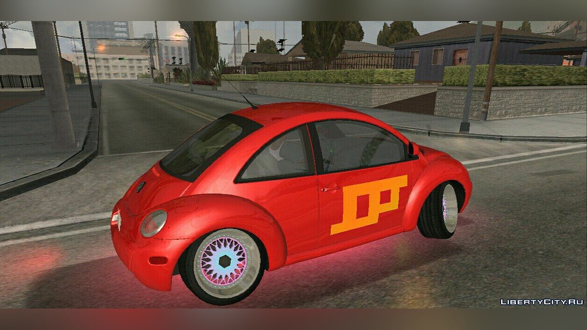 Скачать Volkswagen Beetle (только DFF) для GTA San Andreas (iOS, Android)