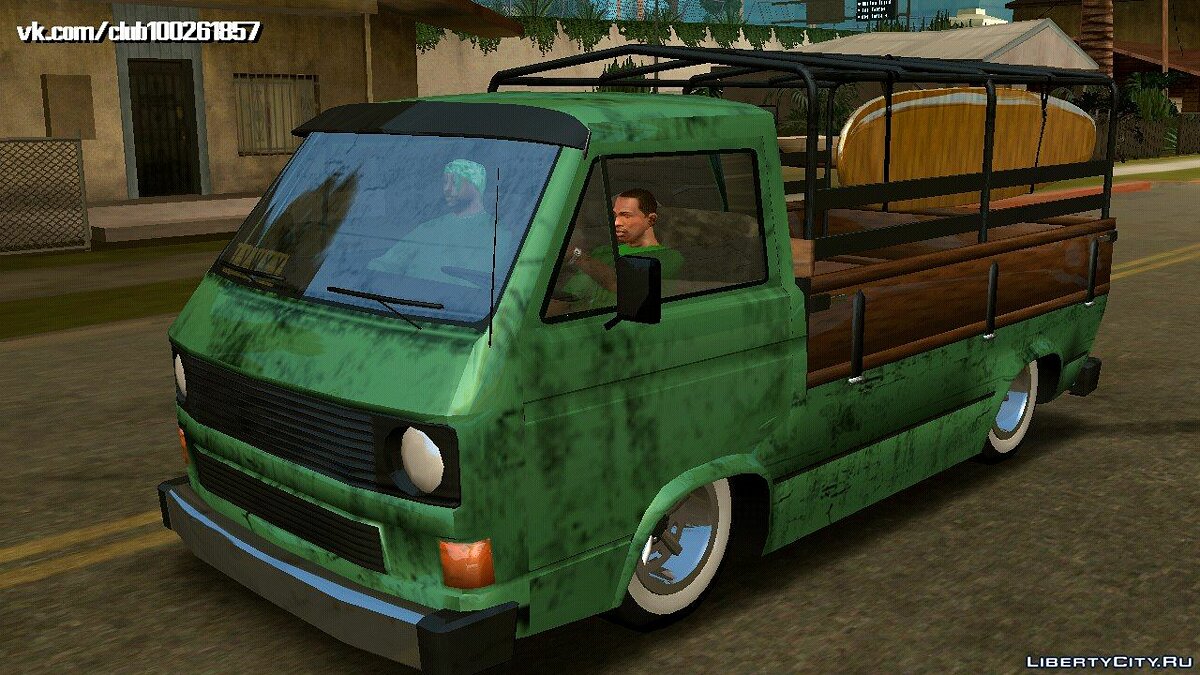 Скачать Volkswagen Transporter T3 Pickup (только DFF) для GTA San Andreas  (iOS, Android)