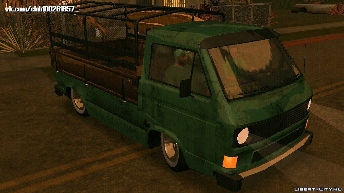 Скачать Volkswagen Transporter T3 Pickup (только DFF) для GTA San Andreas  (iOS, Android)