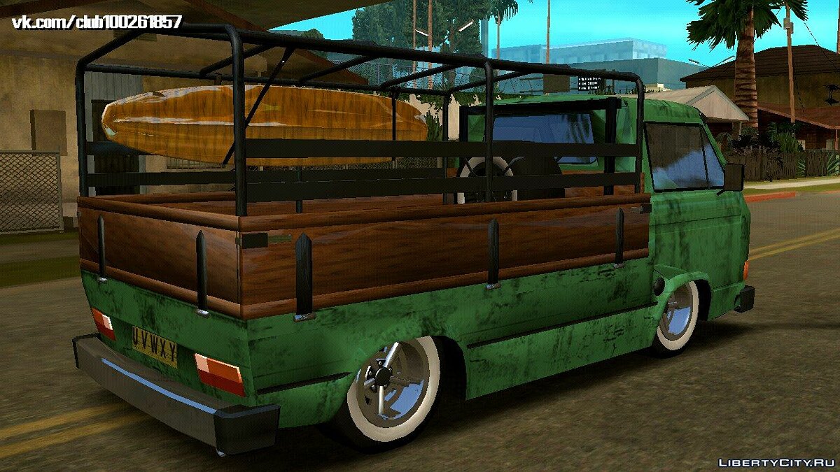 Скачать Volkswagen Transporter T3 Pickup (только DFF) для GTA San Andreas  (iOS, Android)