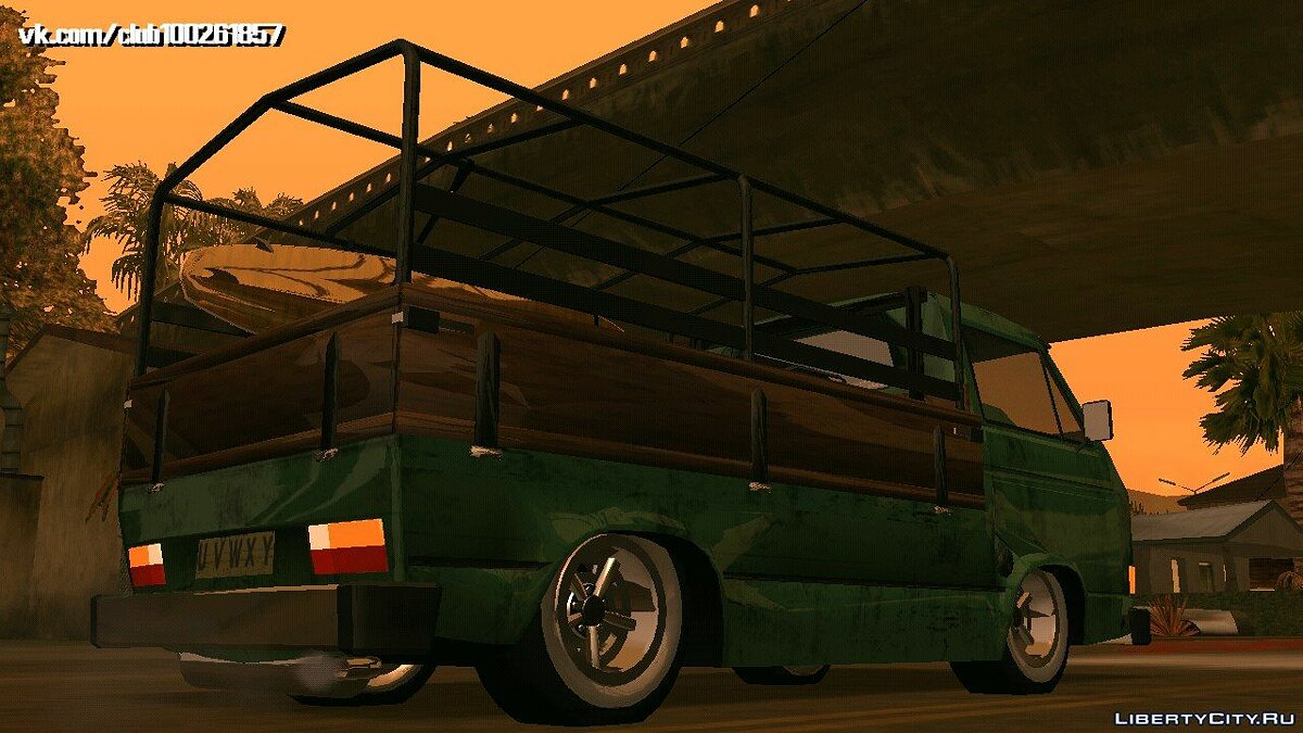 Скачать Volkswagen Transporter T3 Pickup (только DFF) для GTA San Andreas  (iOS, Android)