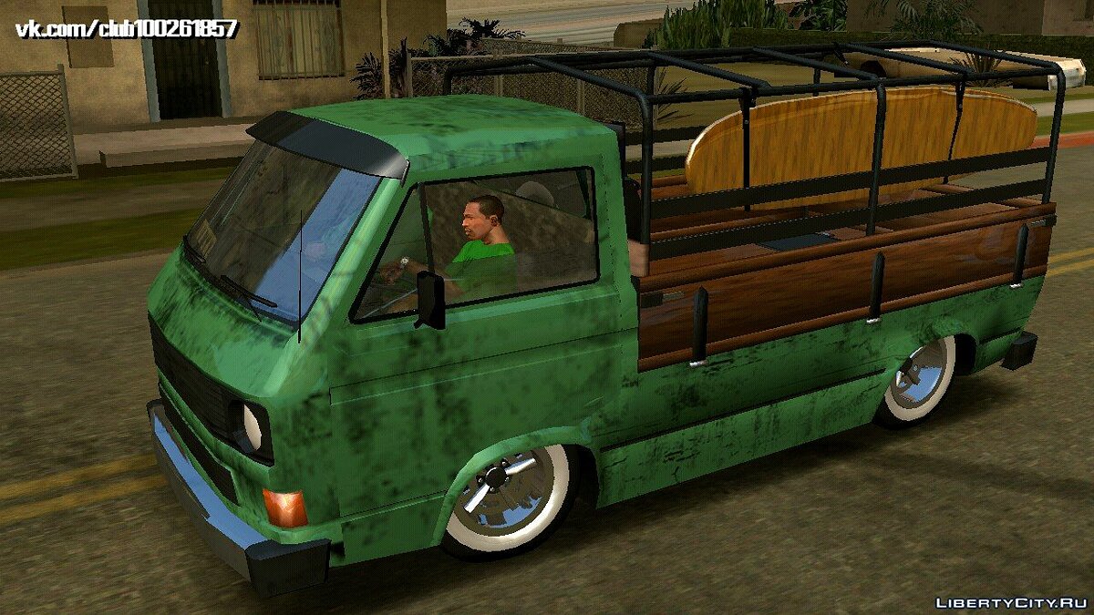 Скачать Volkswagen Transporter T3 Pickup (только DFF) для GTA San Andreas  (iOS, Android)