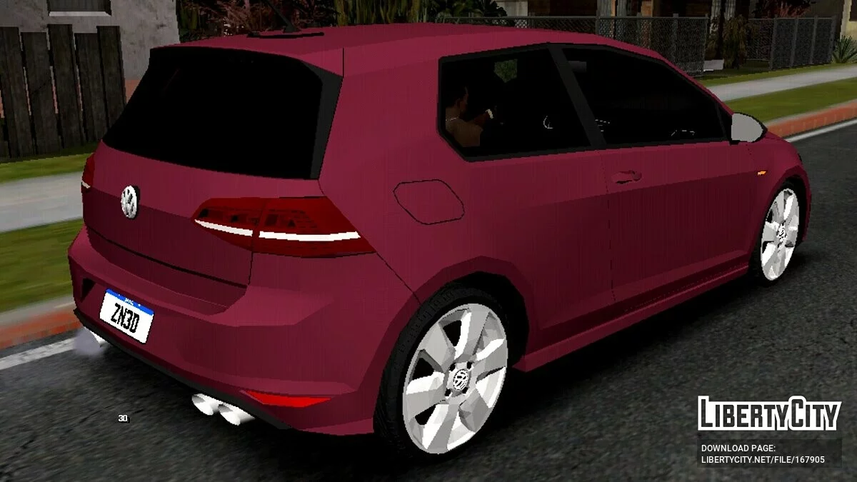 Volkswagen Golf GTI (только DFF) / GTA San Andreas (iOS, Android)