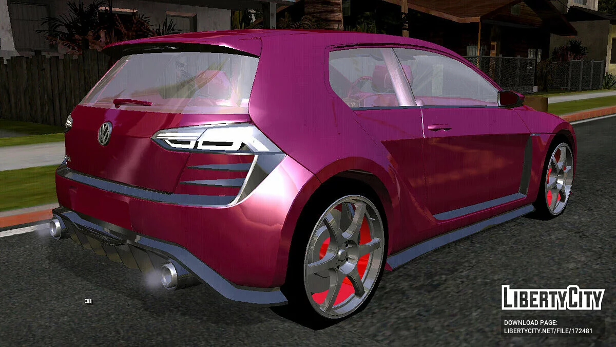 Volkswagen Golf GTI 2016 (только DFF) / GTA San Andreas (iOS, Android)