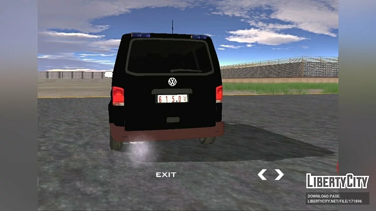 Volkswagen T5 - Палестинская военная разведка / GTA San Andreas (iOS, Android)