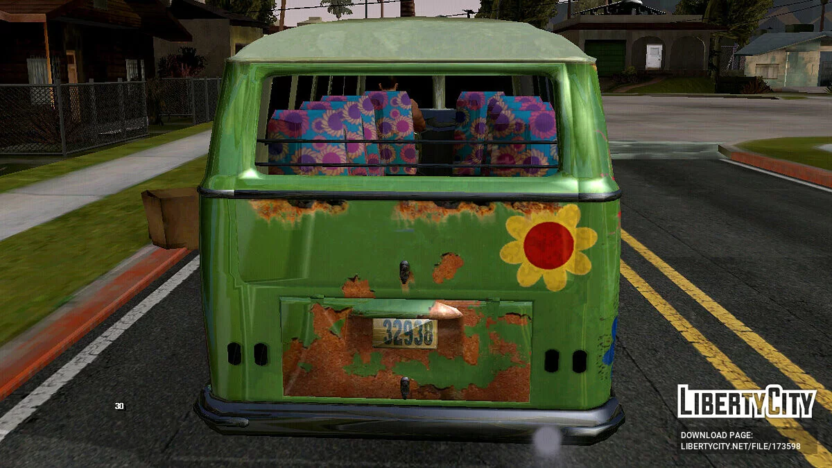 1980s Vintage Milo Camper Van / GTA San Andreas (iOS, Android)