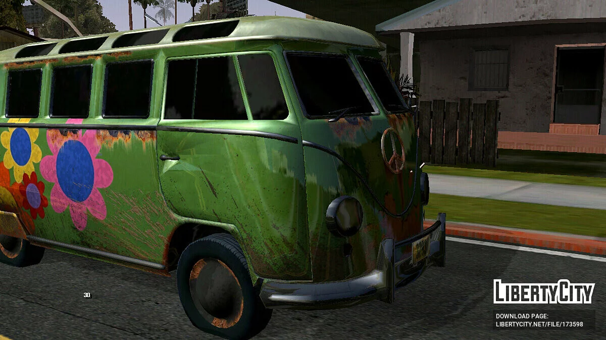 1980s Vintage Milo Camper Van / GTA San Andreas (iOS, Android)