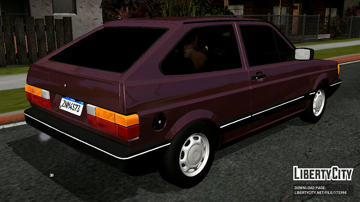 Volkswagen Gol Quadrado Original (только DFF) / GTA San Andreas (iOS, Android)