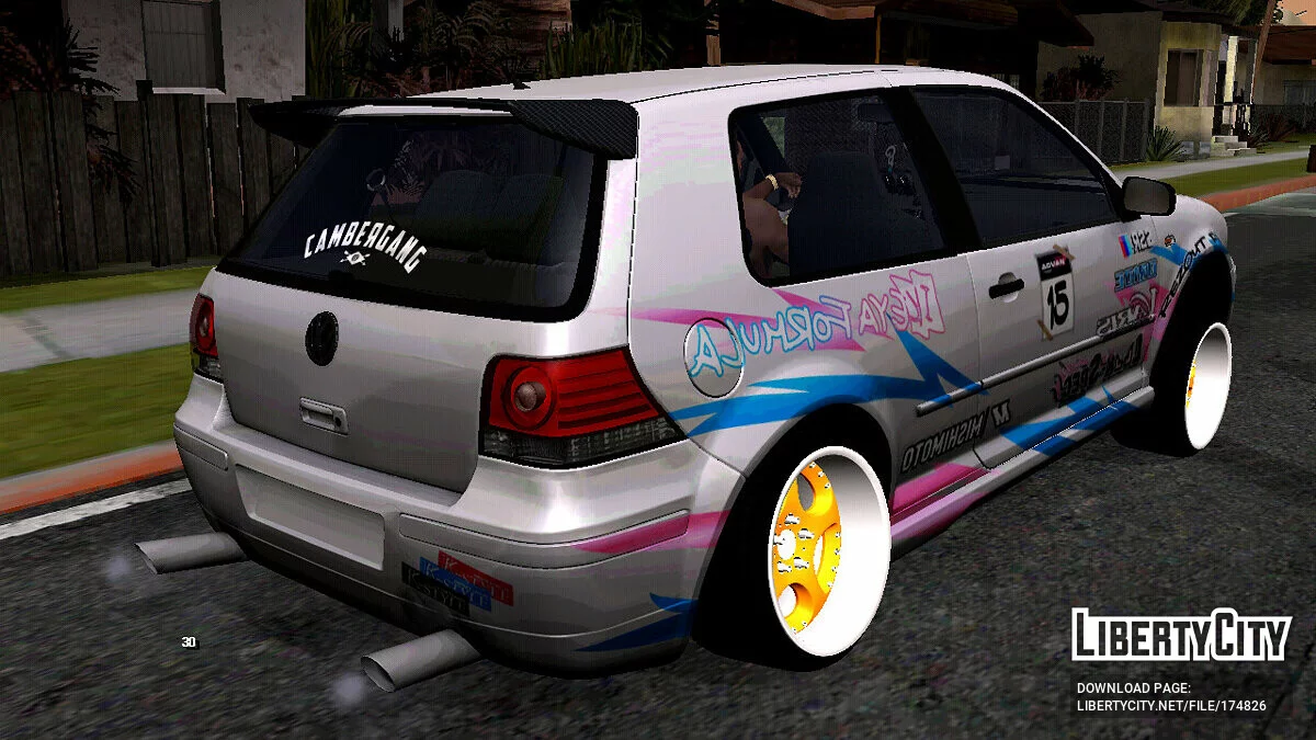 Volkswagen Golf Stance / GTA San Andreas (iOS, Android)
