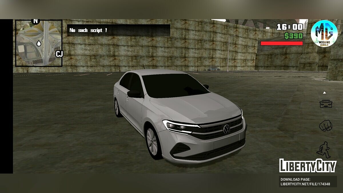 Скачать Volkswagen Polo 2020 для GTA San Andreas (iOS, Android)